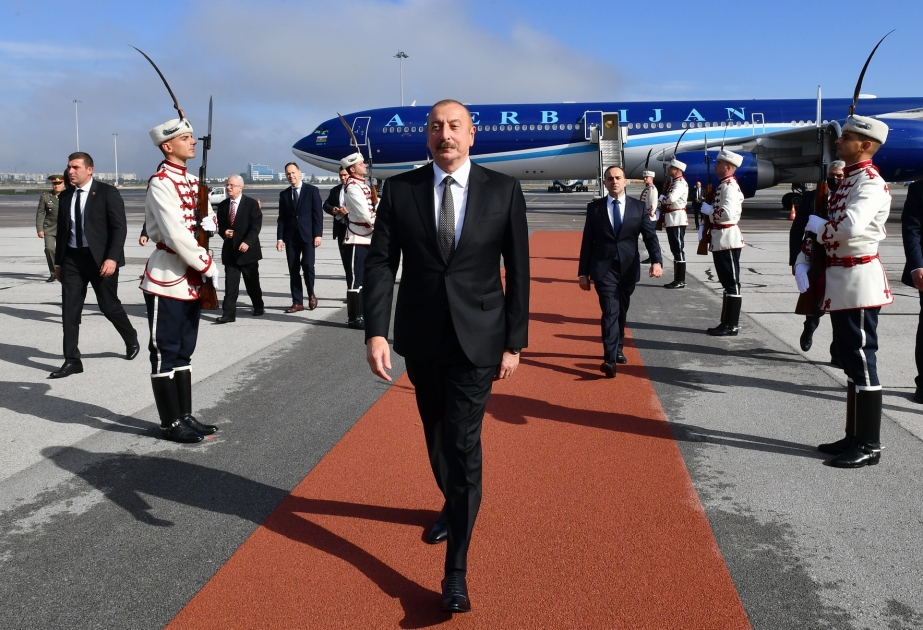 Presidente de Azerbaiyán se encuentra en una visita oficial en Bulgaria