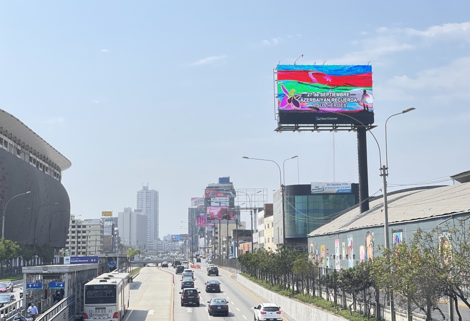 La memoria de los mártires de la Guerra Patria de Azerbaiyán fue conmemorada en la Ciudad de México y Lima
