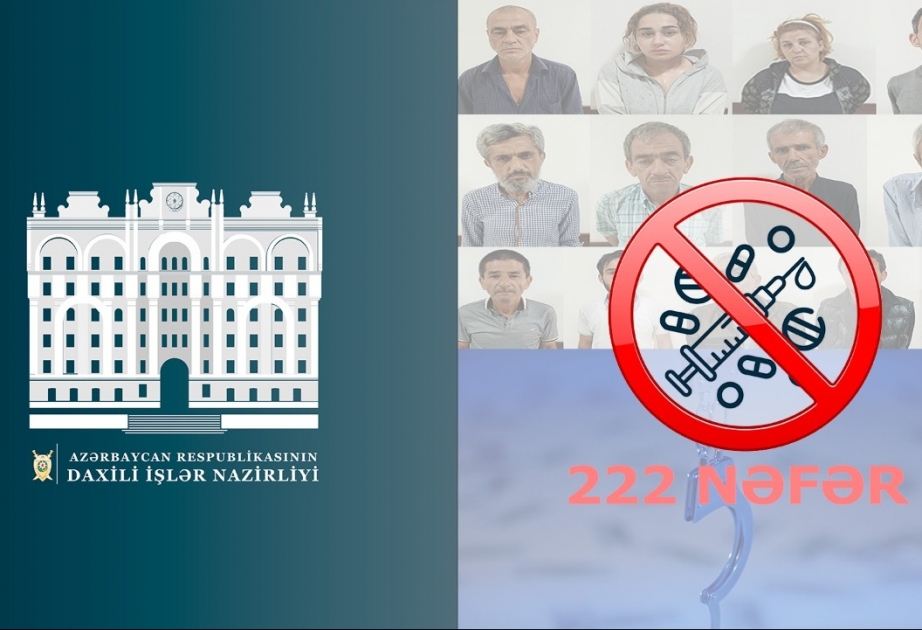 Suraxanı rayonunda narkotiklərin qanunsuz dövriyyəsi ilə məşğul olan 222 nəfər saxlanılıb VİDEO