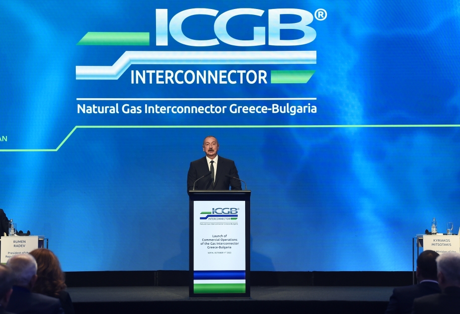 Presidente de Azerbaiyán: “Tenemos previsto duplicar las exportaciones de gas a Europa”