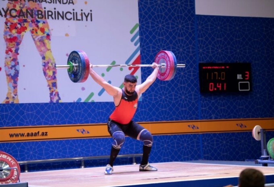 Gənclər arasında ağır atletika üzrə Azərbaycan birinciliyinə yekun vurulub