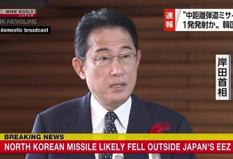 Japanischer Premierminister nächsten Raketentest von Nordkorea scharf verurteilt