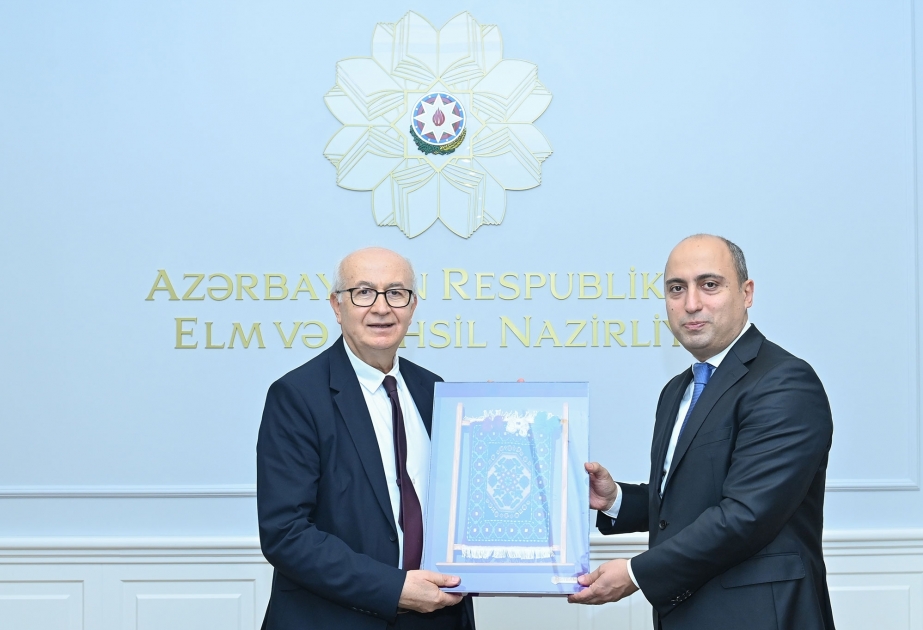 Le ministre de l’Education rencontre le recteur de l’Université Bilkent de Türkiye
