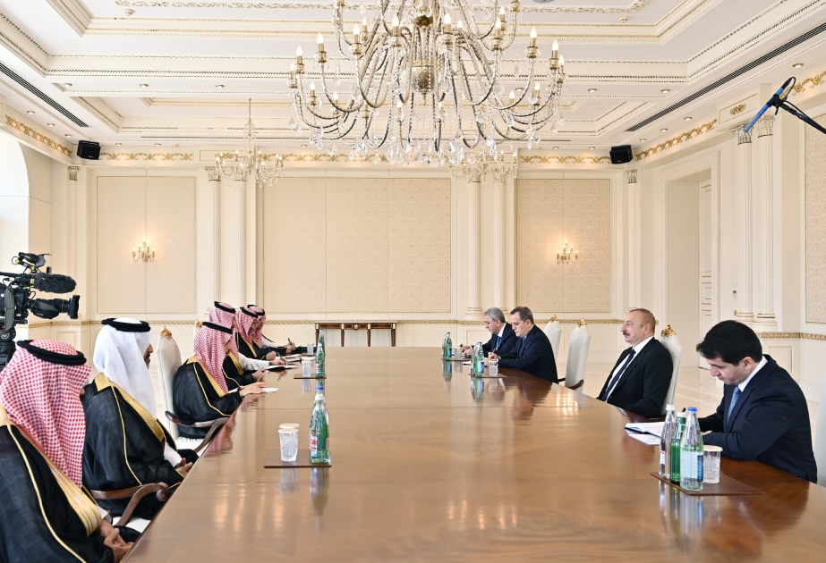 President Ilham Aliyev: Azerbaijan and Saudi Arabia are very close to each other