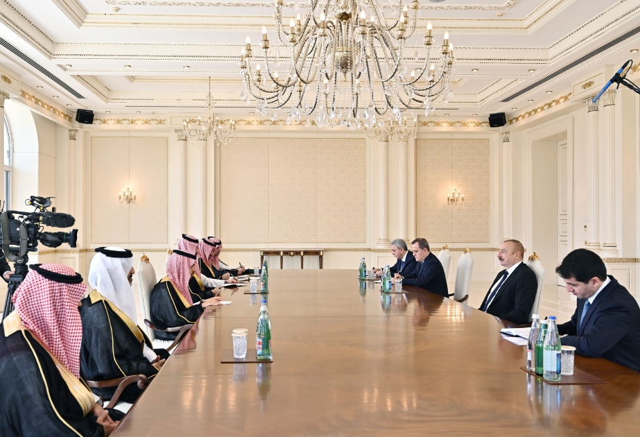 Präsident Ilham Aliyev: Wir haben Unterstützung von Saudi-Arabien immer gespürt