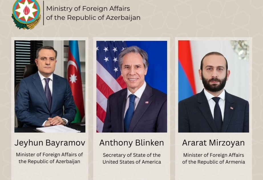 По инициативе и при участии государственного секретаря США состоялся телефонный разговор между главами МИД Азербайджана и Армении