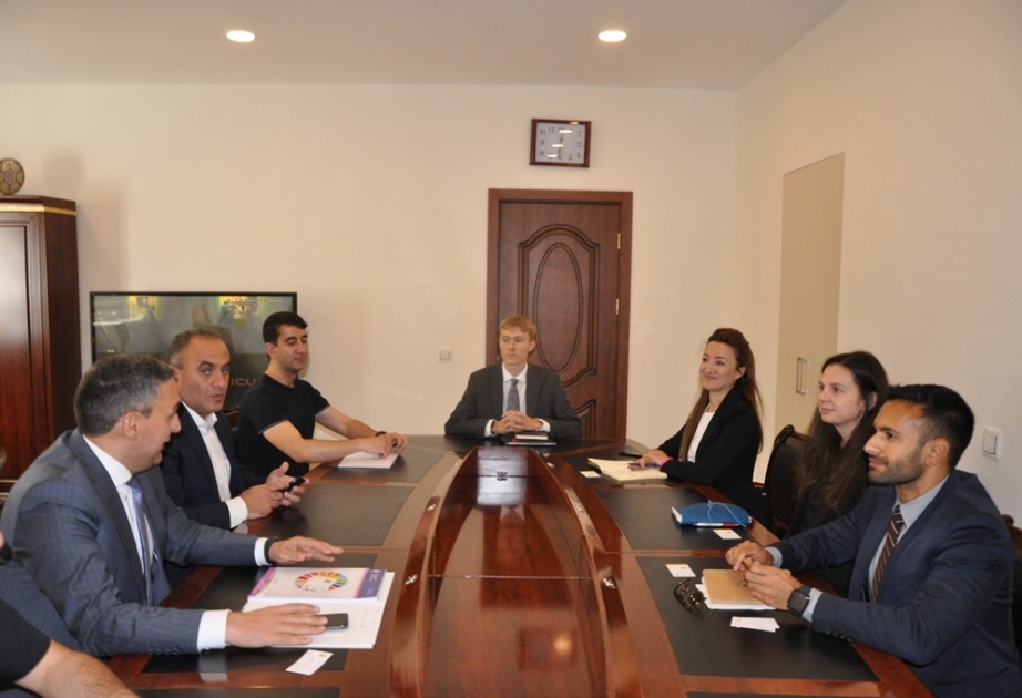 Mingəçevir Dövlət Universitetində ABŞ səfirliyinin əməkdaşları ilə görüş keçirilib