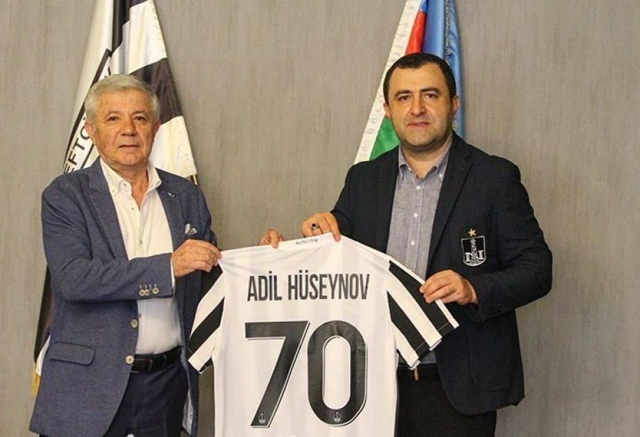 “Neftçi”nin veteran futbolçusunun yubileyi qeyd edilib