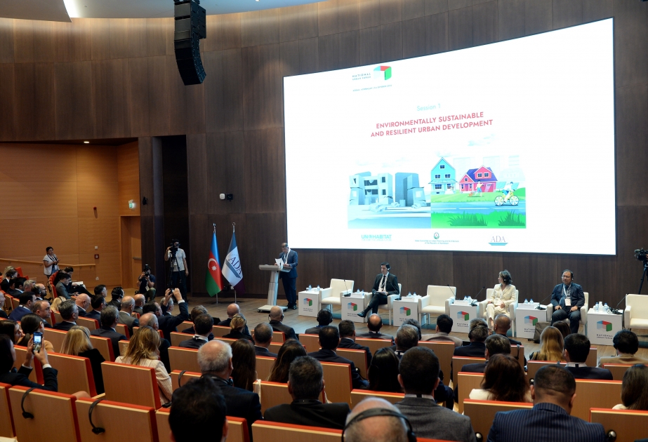 Azərbaycan Milli Şəhərsalma Forumu ikinci günündə mədəni, ekoloji və iqtisadi mövzularda sessiyalarla davam edir