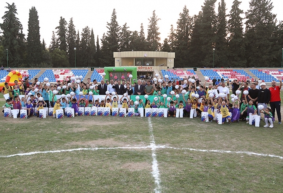 Göyçayda əyləncəli futbol festivalı təşkil olunub