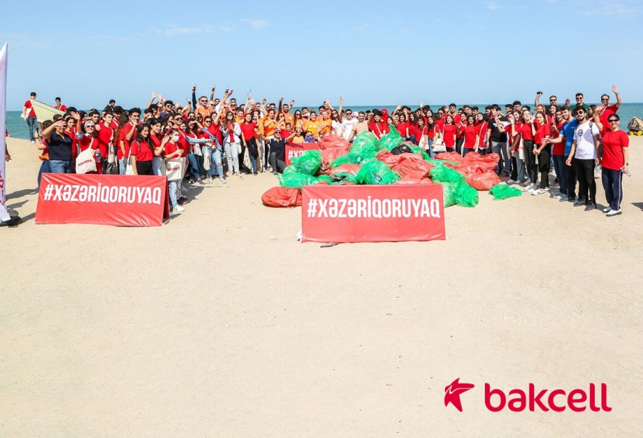 ®  При поддержке Bakcell прошла очередная акция «Защитим Каспий!»