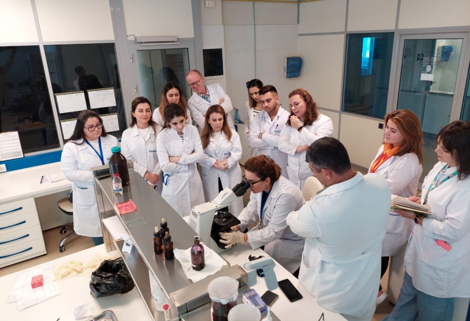 “Azərsu”nun Mərkəzi laboratoriyasında almaniyalı mütəxəssislərin iştirakı ilə təlim keçirilib