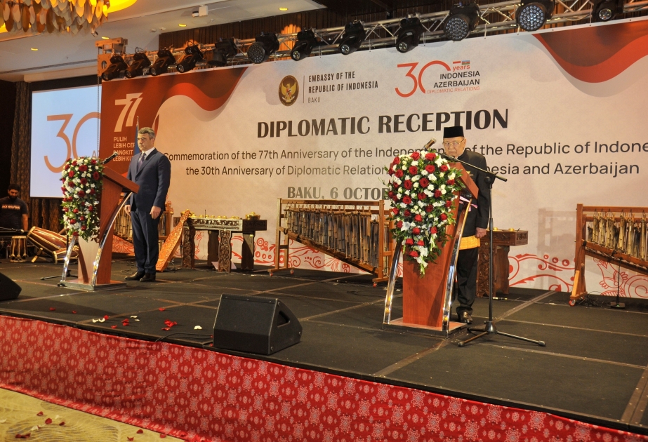 Indonesian Embassy holds diplomatic reception to commemorate 30th anniversary of diplomatic relations with Azerbaijan