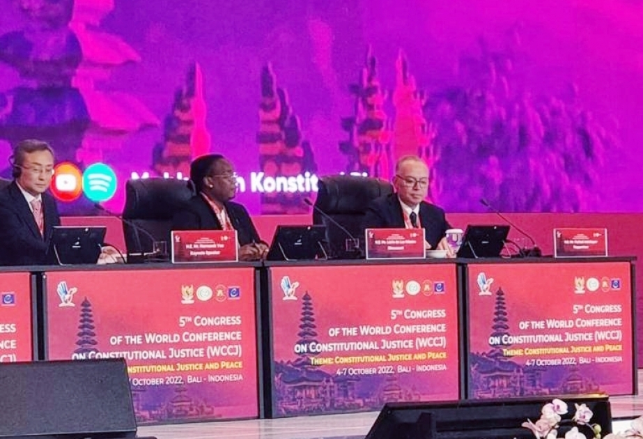 El Presidente del Tribunal Constitucional asistió al Congreso de la Conferencia Mundial de Justicia Constitucional