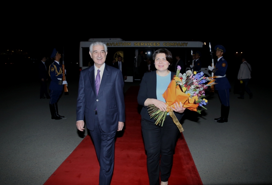 Moldovan PM arrives in Azerbaijan for official visit