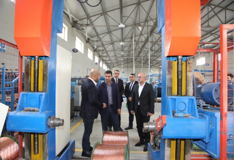KOBİA nümayəndələri kabel zavodunda olublar