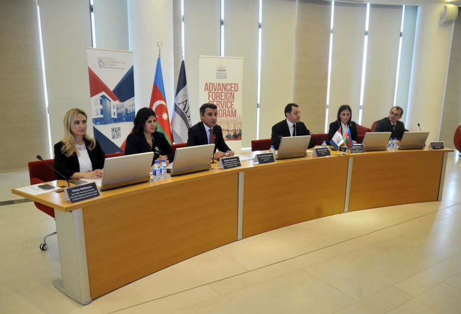 ADA Universitetində Stajçı-Attaşelər üçün Xarici Siyasət Proqramının açılışı olub
