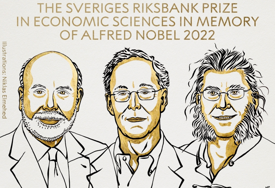 2022-ci il üzrə İqtisadiyyat sahəsində Nobel mükafatına Ben Bernank, Duqlas Daymond və Filip Dibviq layiq görülüb