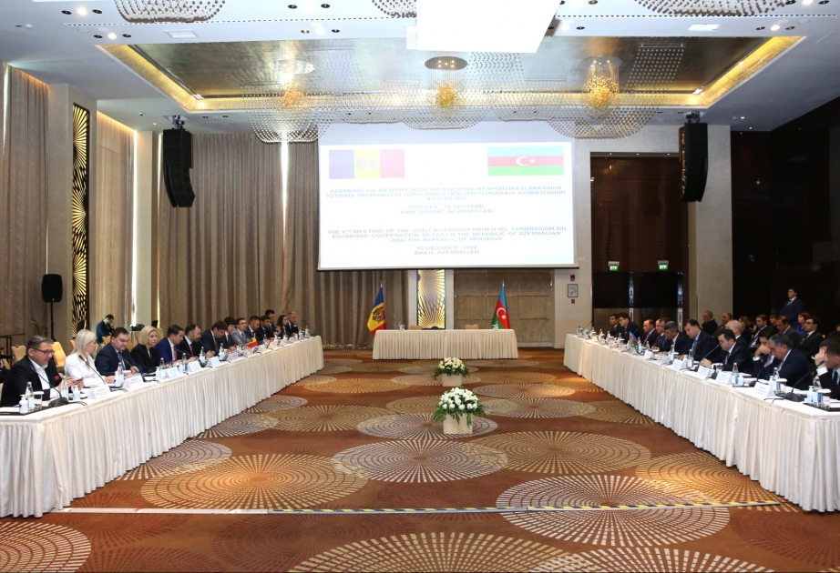 Bakıda Azərbaycan-Moldova hökumətlərarası komissiyanın 4-cü iclası keçirilib VİDEO