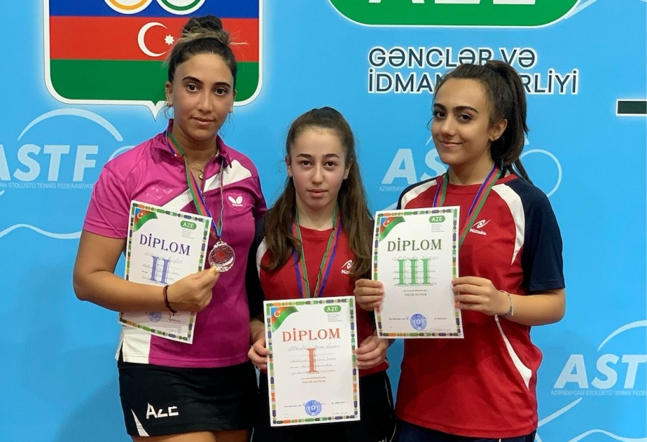 Stolüstü tennis üzrə Bakı kuboku yarışına yekun vurulub