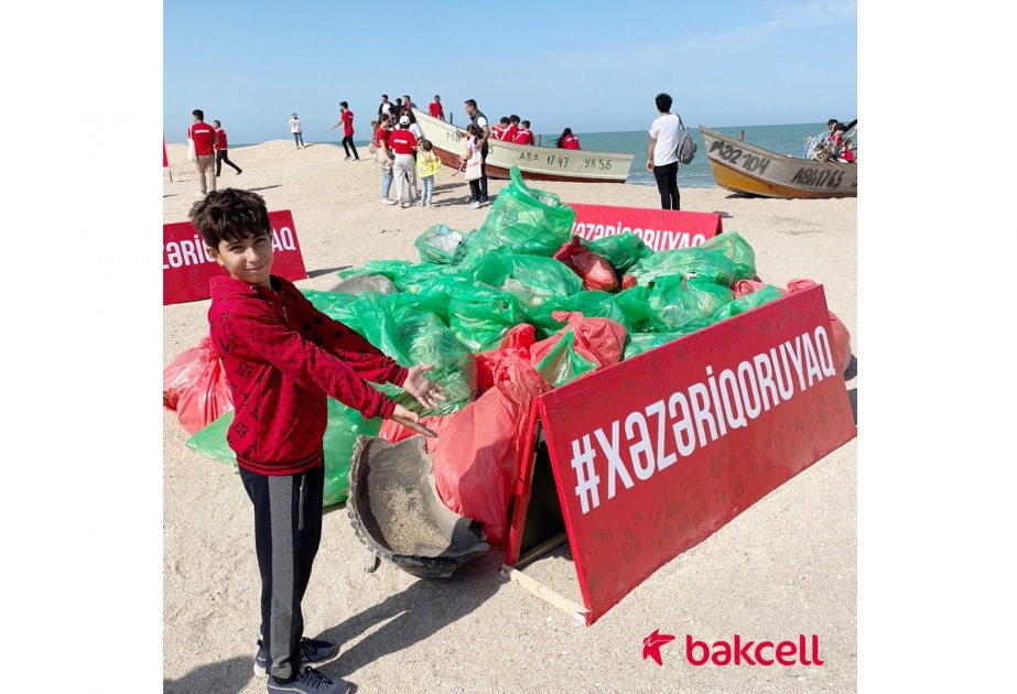 ®  При поддержке Bakcell прошла очередная акция «Защитим Каспий!»