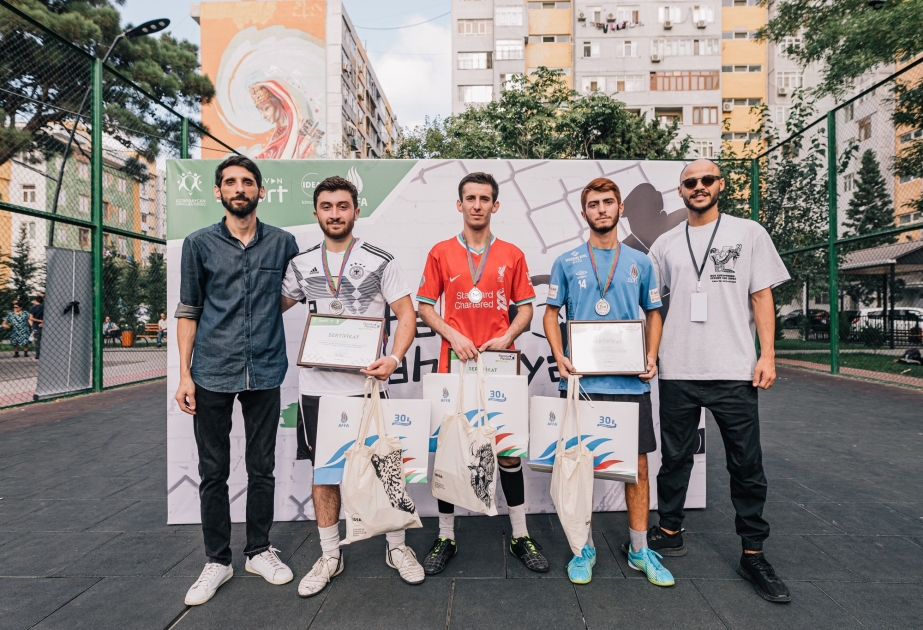 "Məhəllə-məhəlləyə" 3x3 futbol turnirinin qalibi bəlli olub