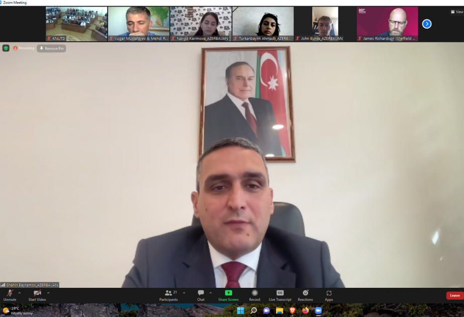 MDU Ukraynada təhsil, elm və biznesin inteqrasiyasına həsr olunan beynəlxalq konfransa tərəfdaşlıq edib