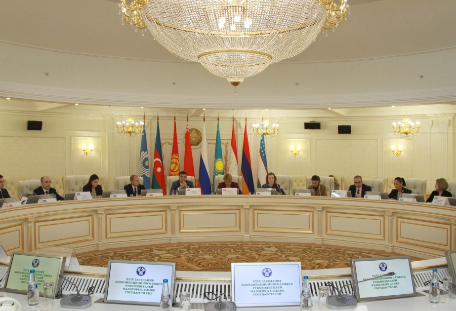MDB-yə üzv ölkələrin vergi xidmətləri rəhbərlərinin Koordinasiya Şurasının iclası keçirilib