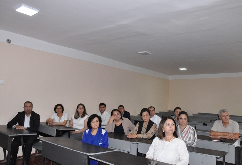 Mingəçevir Dövlət Universitetində “Hirş indeksi və onun tətbiqi” mövzusunda növbəti seminarlar keçirilib