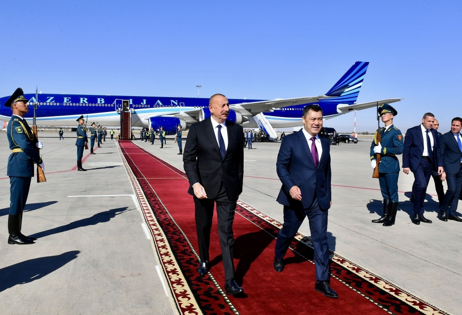 Le président azerbaïdjanais entame une visite d’Etat au Kirghizistan VIDEO