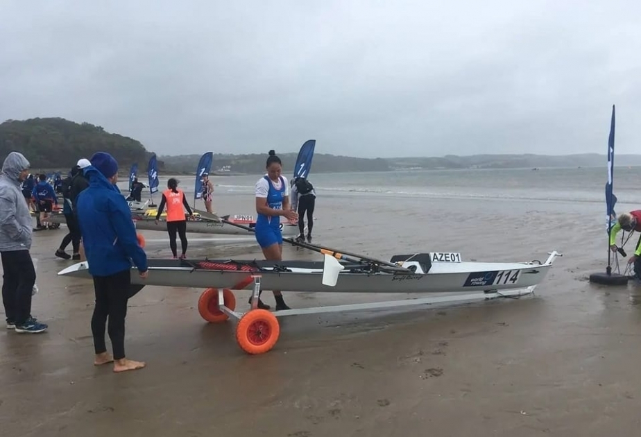 Azerbaijani female rower claims silver at World Championships in Wales