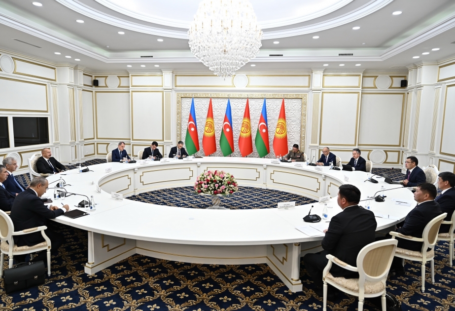 Президент Ильхам Алиев: Азербайджан заинтересован в инвестиционных проектах в Кыргызстане