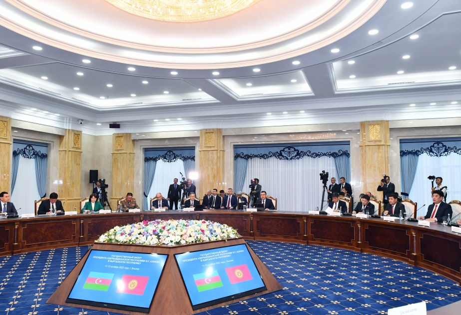 Prezident Sadır Japarov: Əcdadlarımız çox qədim zamanlardan bizə dostluq və əməkdaşlıq vəsiyyət ediblər