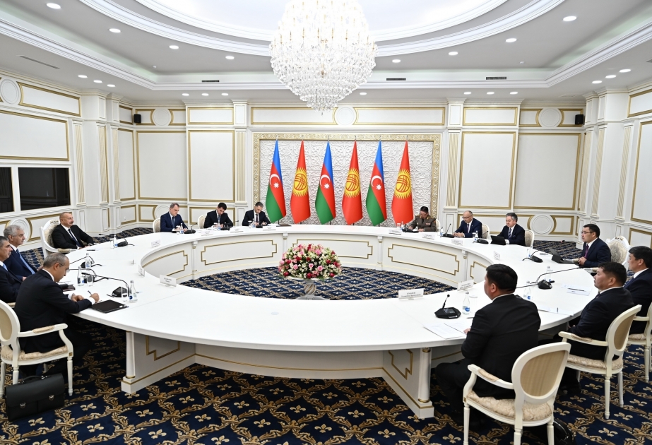 Ilham Aliyev: "La dinámica de las relaciones entre Azerbaiyán y Kirguistán demuestra que estamos decididos a aumentar el potencial de cooperación mutua"