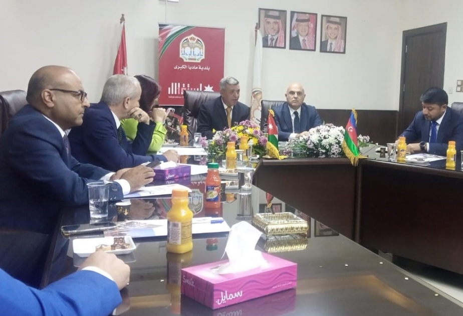 İordaniyanın Mədəbə şəhəri ilə Azərbaycan arasında turizm əlaqələri müzakirə olunub