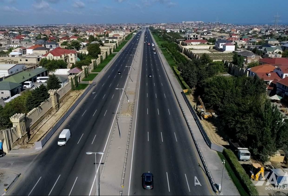 Mərdəkan-Zağulba avtomobil yolunda yerüstü piyada keçidi tikilir VİDEO