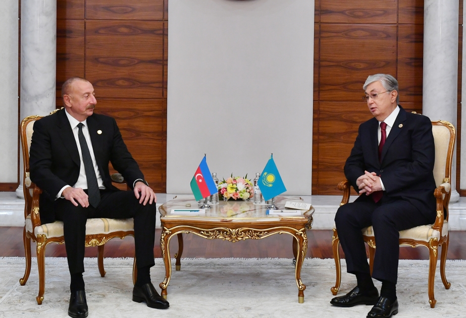 Entretien du président azerbaïdjanais avec son homologue kazakh à Astana VIDEO