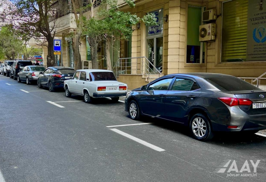 Paytaxtın Nərimanov rayonunda 2 küçə əsaslı təmir olunub