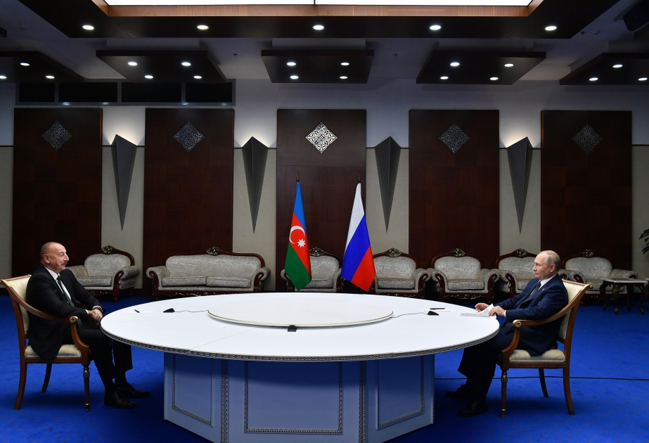Vladimir Putin: Rusiya Azərbaycanın aparıcı iqtisadi-ticari tərəfdaşlarından biri kimi qalmaqdadır