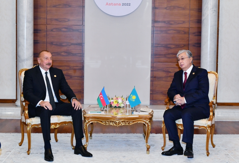 Президент Казахстана: Азербайджан играет очень большую роль не только в своем регионе, но в гораздо более широком географическом масштабе