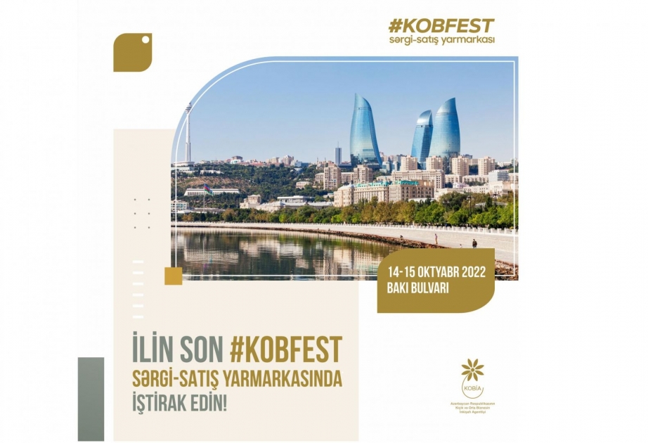 Bakıda “KOB Fest” sərgi-satış yarmarkası təşkil olunub