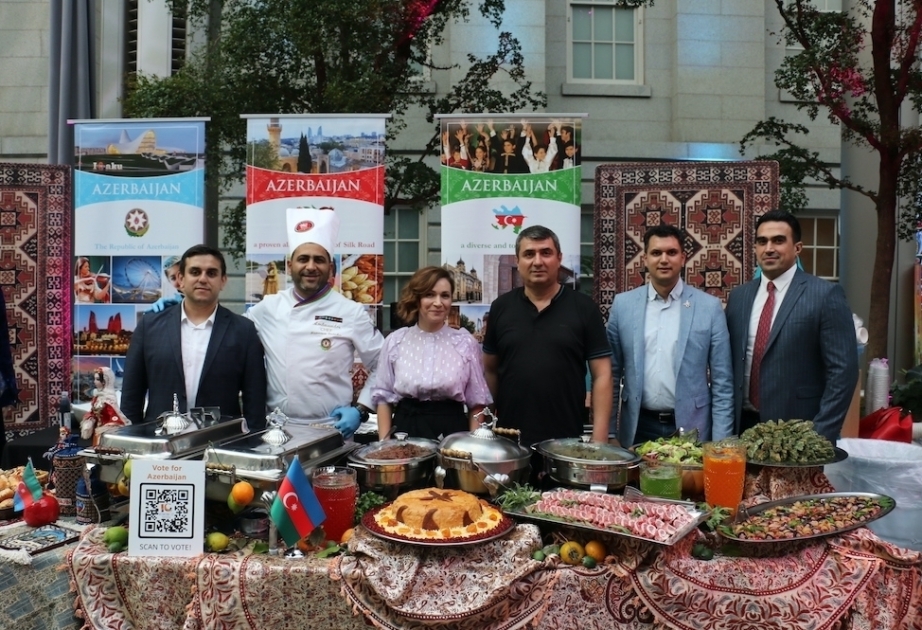 Azerbaiyán está representado en el festival gastronómico de Washington