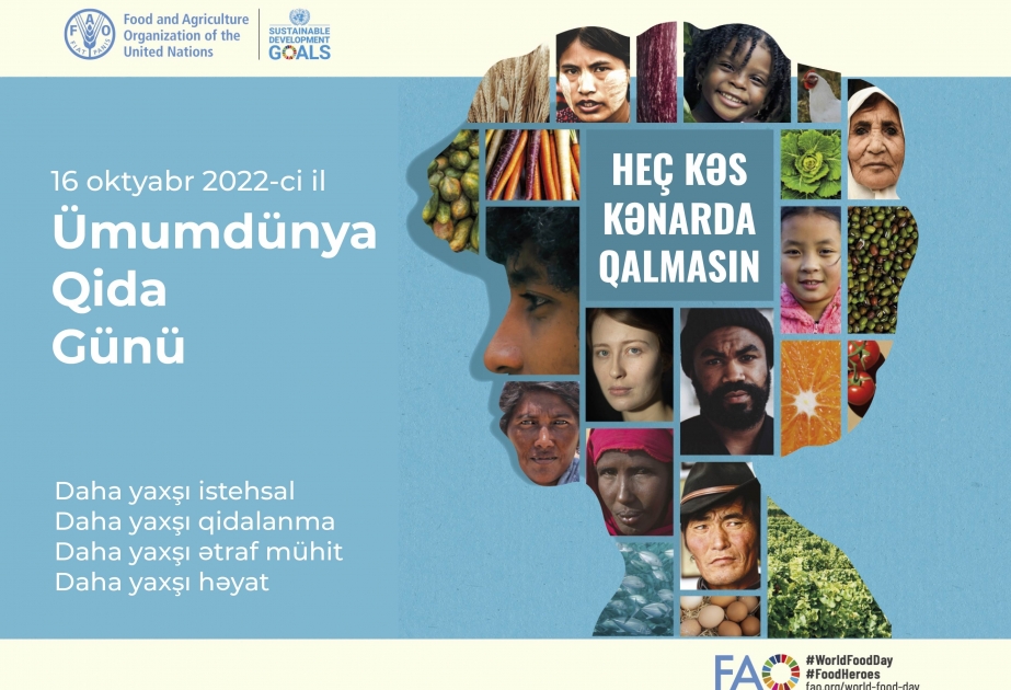 On World Food Day FAO calls to work together so that no one is left behind