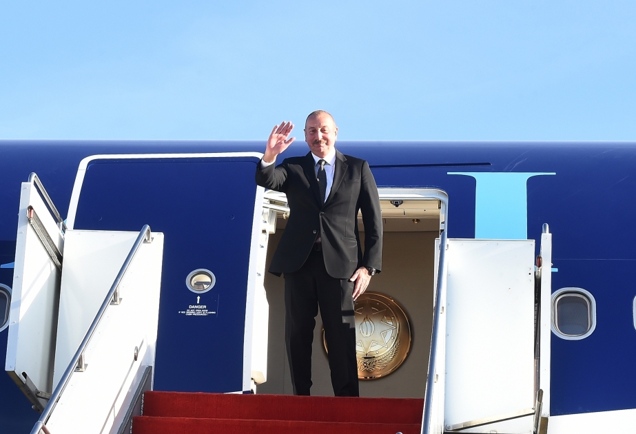 Präsident Ilham Aliyev beendet seinen Arbeitsbesuch in Kasachstan VIDEO