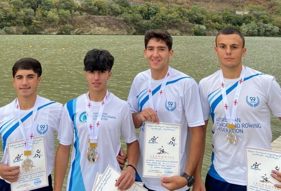 Azərbaycan avarçəkənləri açıq Gürcüstan birinciliyində 4 medal qazanıblar