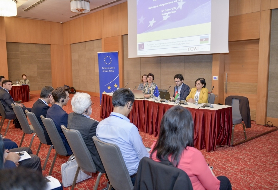 Enerji effektivliyi ilə bağlı ictimai məlumatlılığın təşviqi üzrə seminar keçirilib
