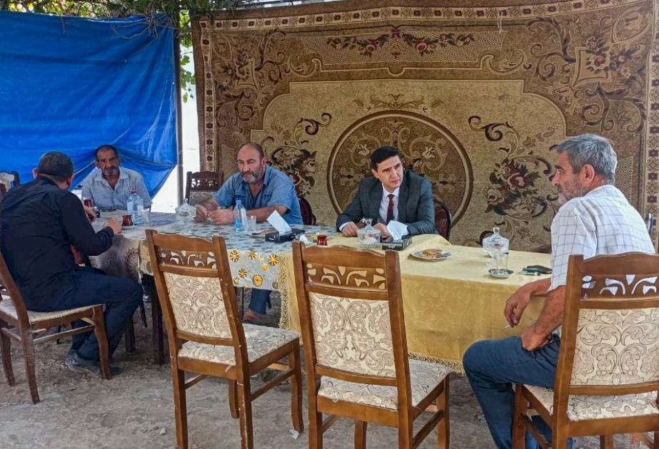 Saatlıda şəhid Ülvi Nəsirovun ailəsi ziyarət olunub