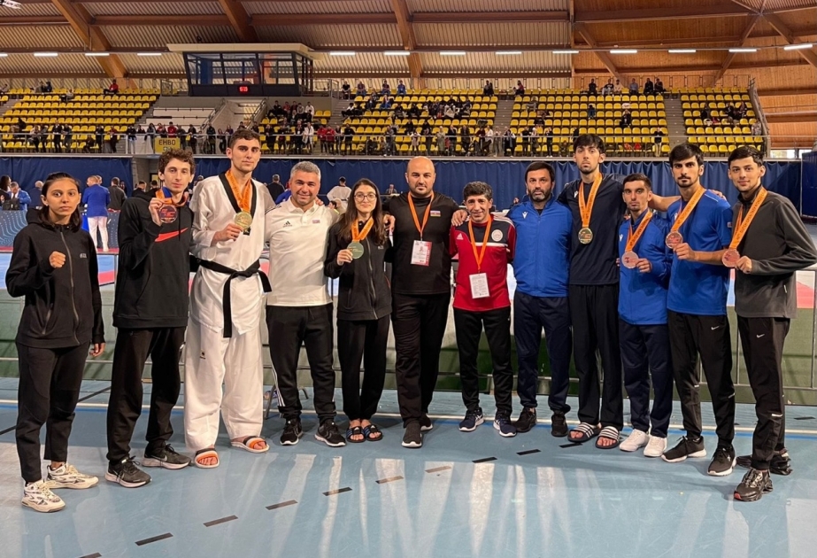 Taekvondoçularımız Niderlandda 7 medal qazanıblar