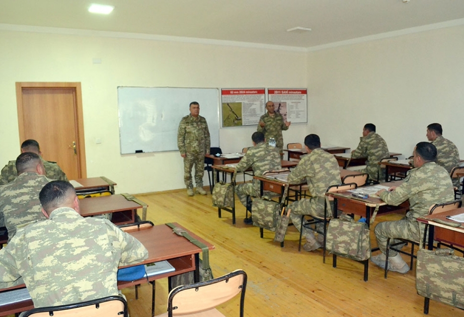 Tabor komandirləri arasında yarış keçirilib