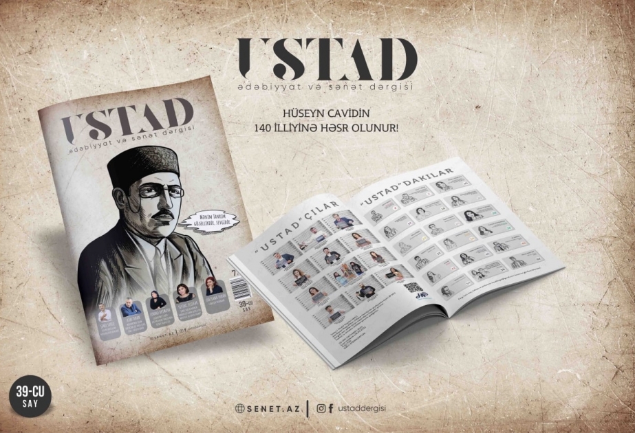“Ustad” jurnalının 39-cu nömrəsi Hüseyn Cavidə həsr edilib